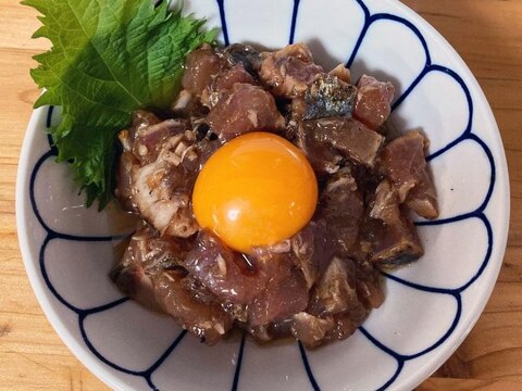 簡単!鰹のたたきをアレンジ!鰹のたたきのユッケ!